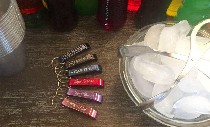 Personalized Aluminum Bottle Openers! - 6 Classic Designs!