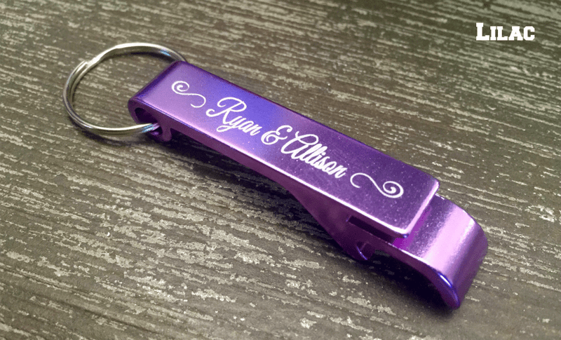 Personalized Aluminum Bottle Openers! - 6 Classic Designs! - Qualtry Personalized Gifts
