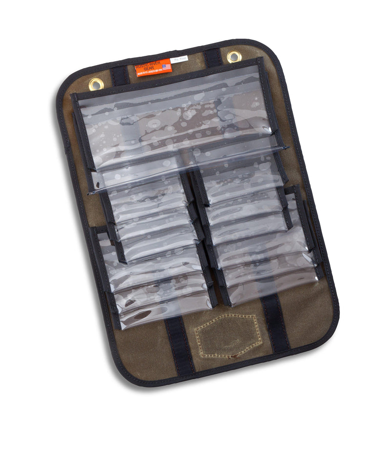 Waxed Canvas Fishing Lure Caddy – Field Tan-
