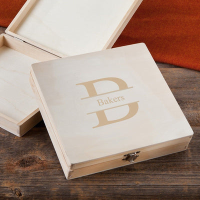 Personalized Keepsake Box - Humidor - Wooden - Groomsmen Gifts-