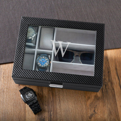 Personalized Watch Box & Sunglasses Box