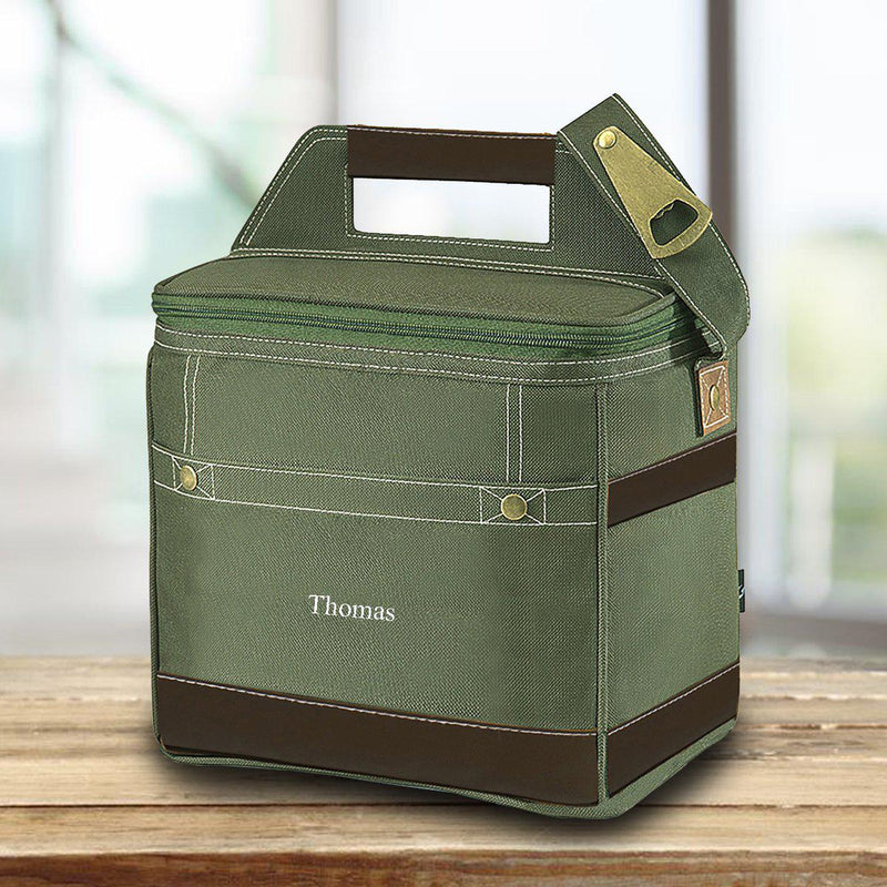 Groomsmen 12-Pack Trail Cooler With Built-In Bottle Opener