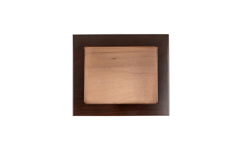 Personalized Trinidad Glass Top Mahogany Humidor