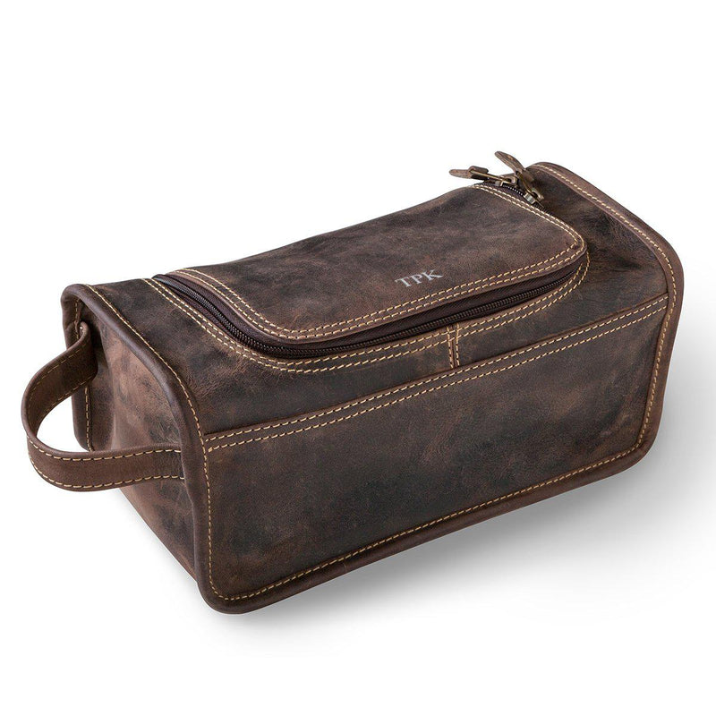 Personalized Distressed Brown Borello Travel Travel Bag-Travel Gifts-JDS-