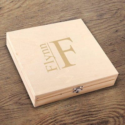 Dunbar Groomsmen Flask Gift Box Set-
