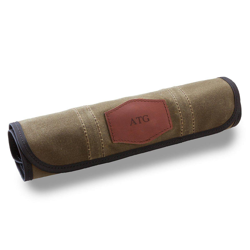 Waxed Canvas Fishing Lure Caddy – Field Tan-Blind-