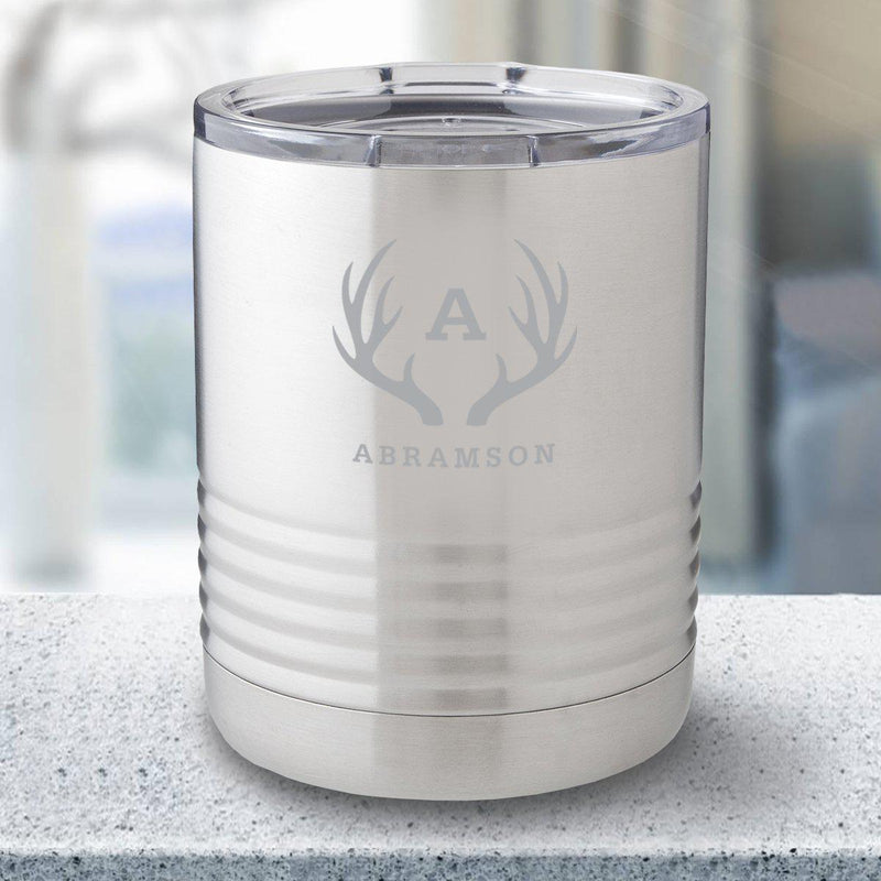 Personalized 10 oz Stainless Steel Travel Tumbler