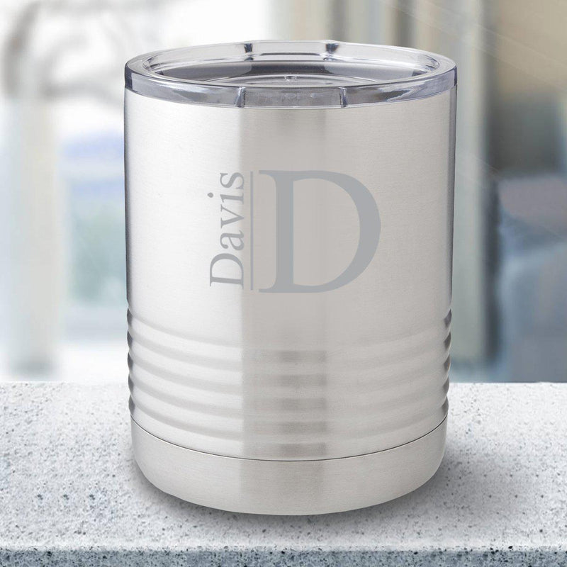 Personalized 10 oz Stainless Steel Travel Tumbler
