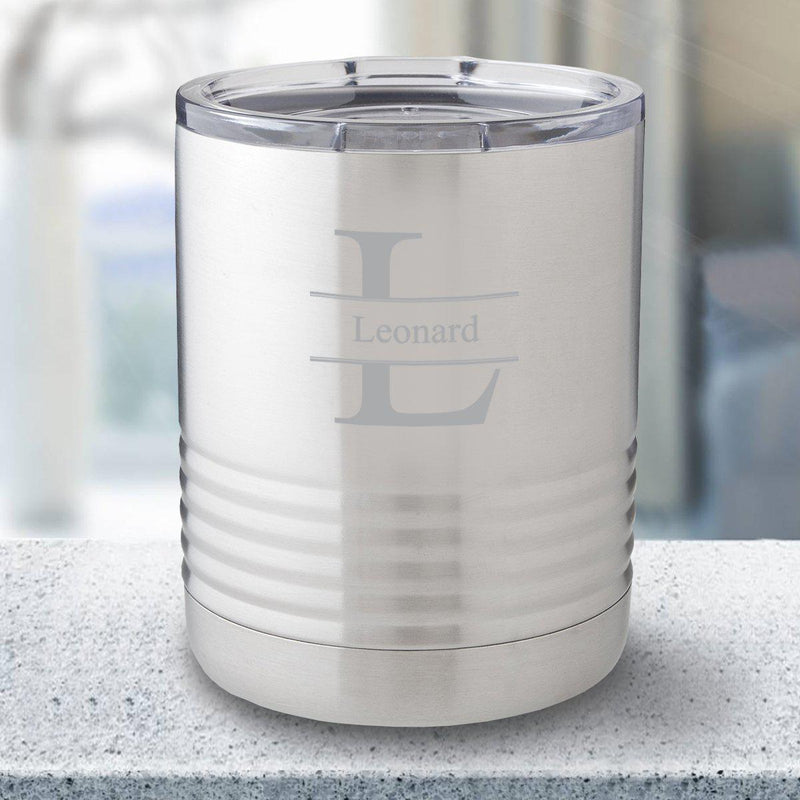 Personalized 10 oz. Stainless Steel Travel Tumbler