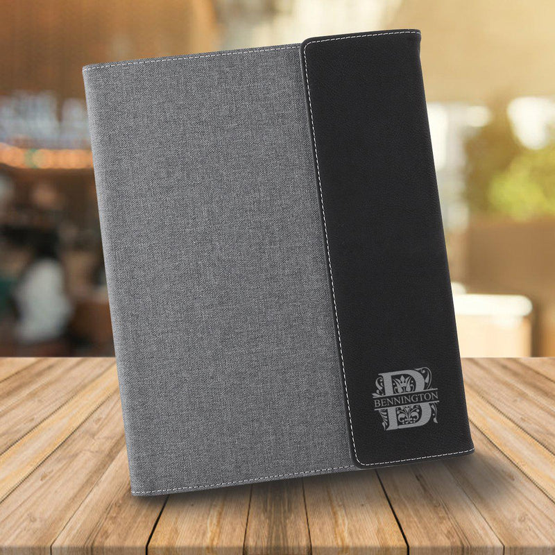 Personalized Portfolio - Gray Canvas