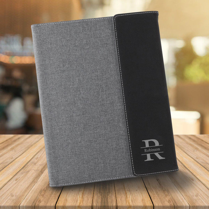 Personalized Portfolio - Gray Canvas