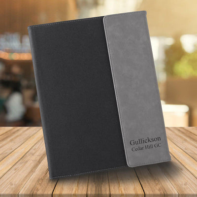 Personalized Portfolio - Black Canvas