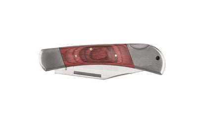 Personalized Wood Handle Lock Back Pocket Knife