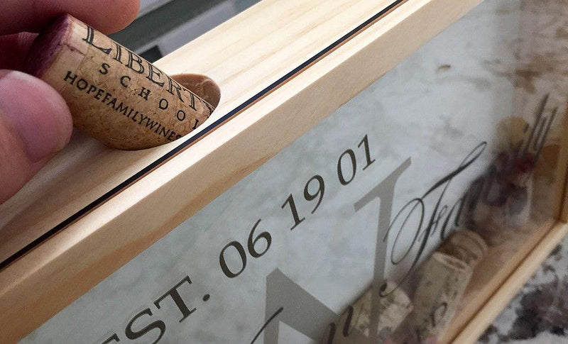 Personalized Wine Cork Keepers