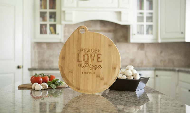 Personalized Bamboo Pizza Boards