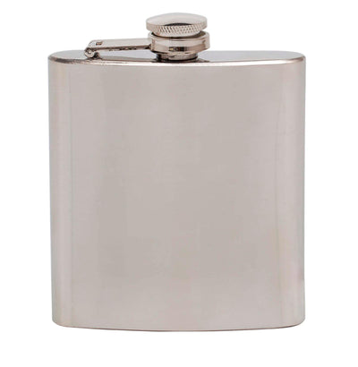 Personalized Stainless Steel Flask - 7 oz.