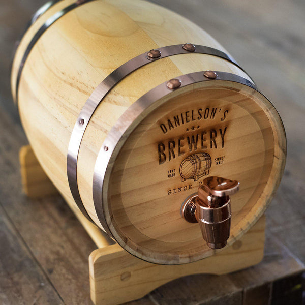 Personalized Mini Whiskey Barrel -  - JDS