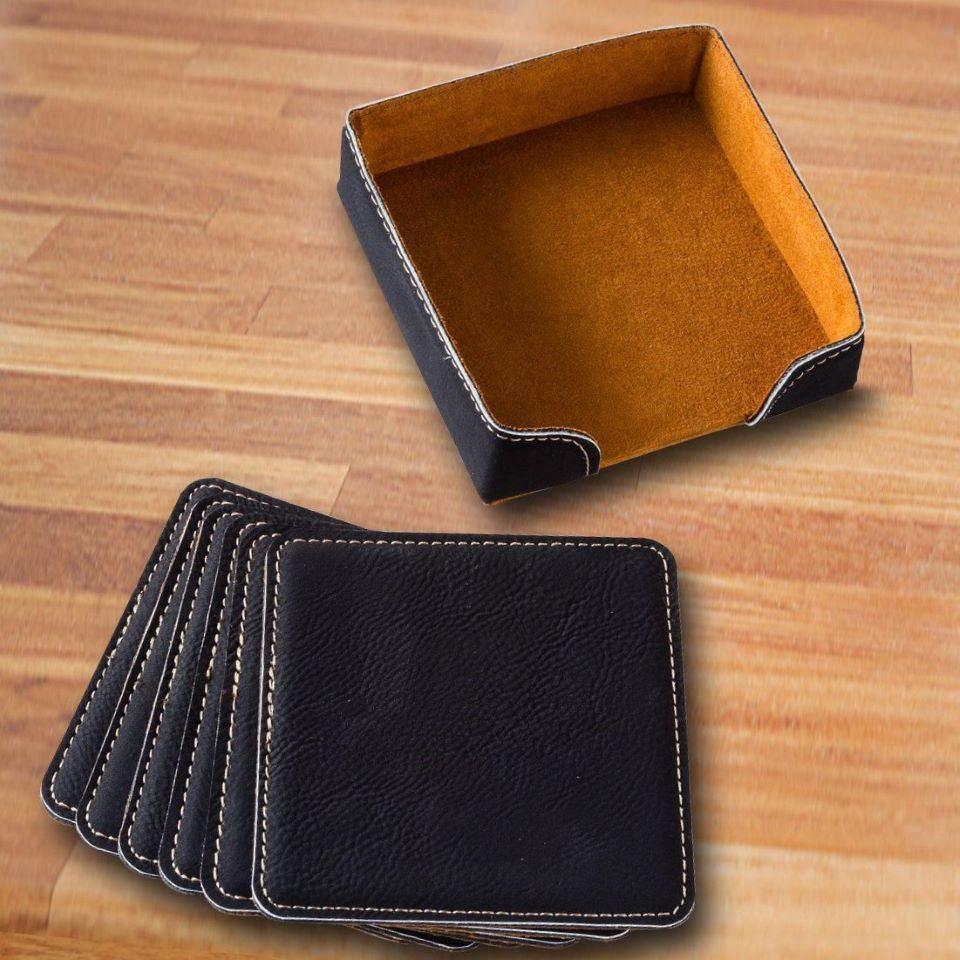 Square discount coaster set