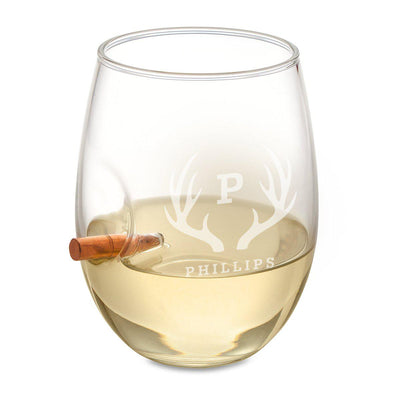 Personalized Bridesmaid Bulletproof Wine Glass-