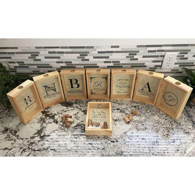 Personalized Wine Cork Keepers
