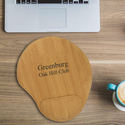 Personalized Bamboo Mouse Pad