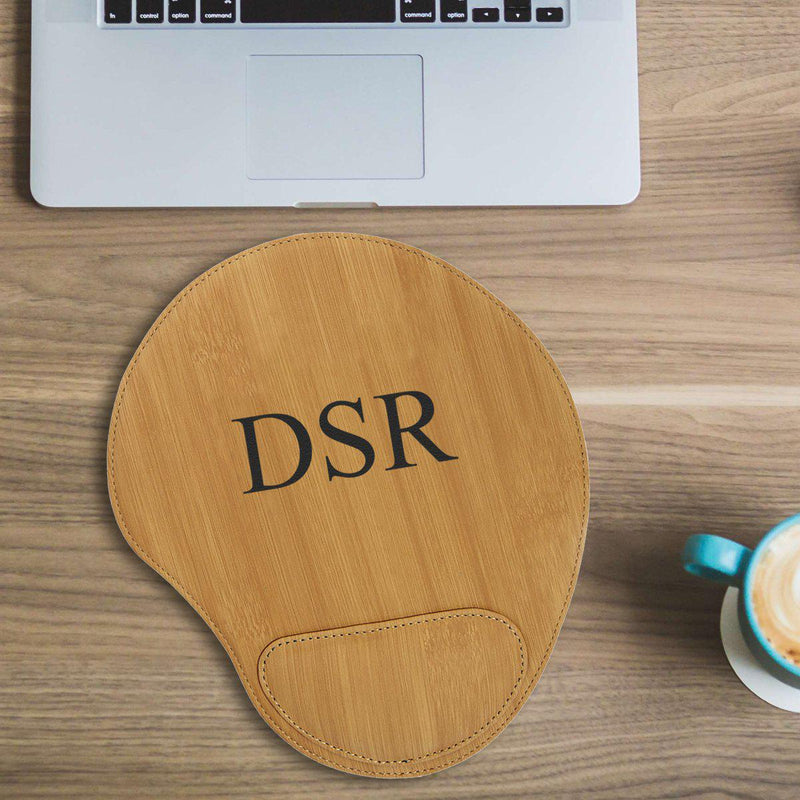 Personalized Bamboo Mouse Pad