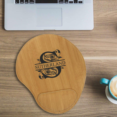 Personalized Bamboo Mouse Pad