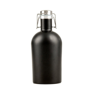 Personalized Patriotic Black Beer Growler