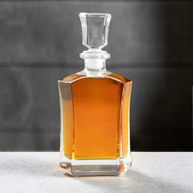 Ornate Monogram Shetland Decanter