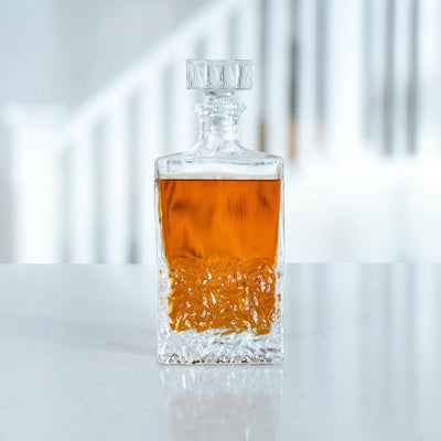 Personalized Groomsmen Rectangular 24 oz. Whiskey Decanter