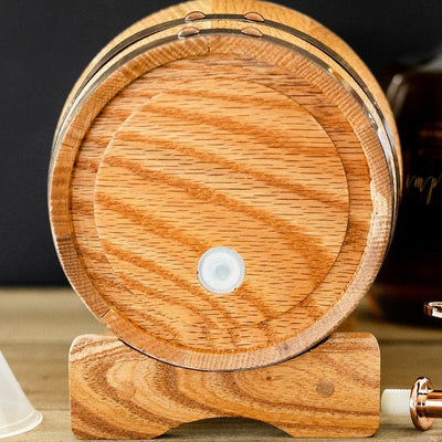 Personalized Oak Mini Whiskey Barrel -  - JDS