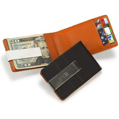Personalized Wallets - Money Clip - Leather - Groomsmen-