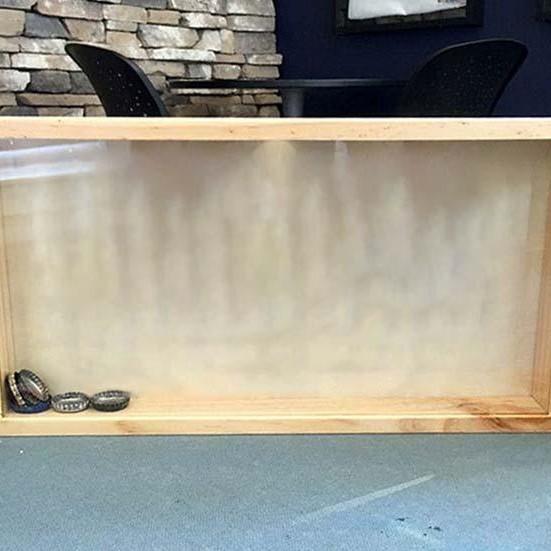 Personalized Beer Bottle Cap Shadow Box