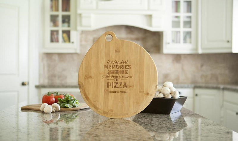 Personalized Bamboo Pizza Boards