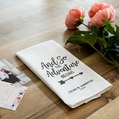 Personalized Wedding Tea Towels