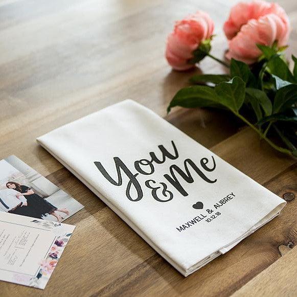 Personalized Wedding Tea Towels