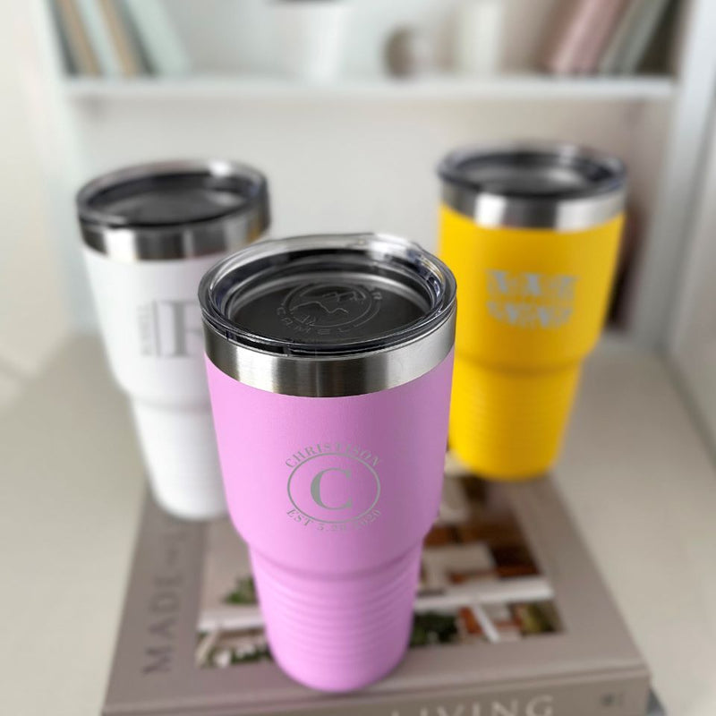 Personalized 30oz Wedding Tumblers