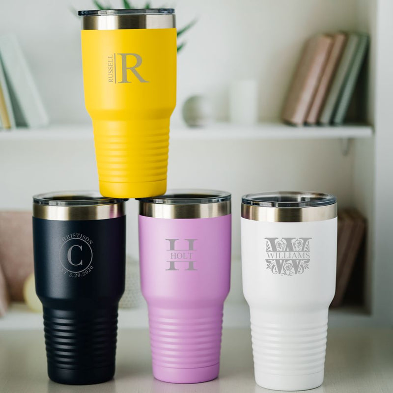 Personalized 30oz Wedding Tumblers