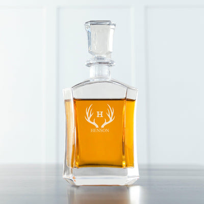 Personalized Groomsmen Classic Whiskey Decanter