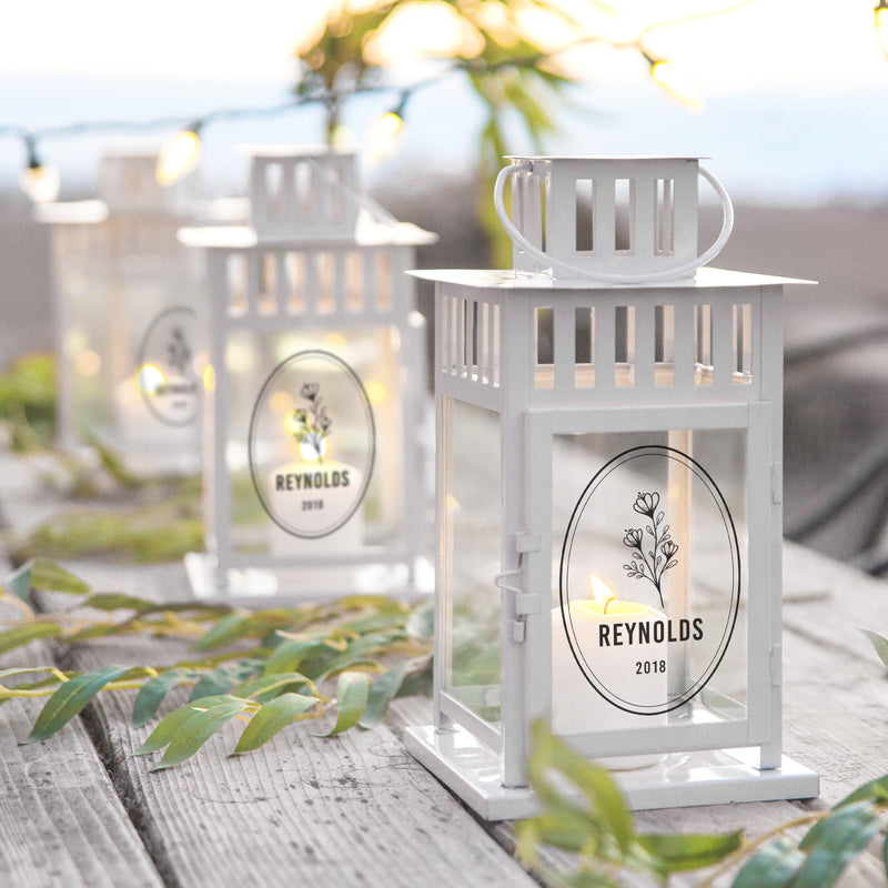 Personalized Wedding Lanterns