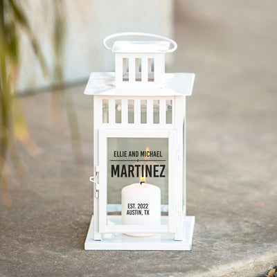 Personalized Wedding Lanterns