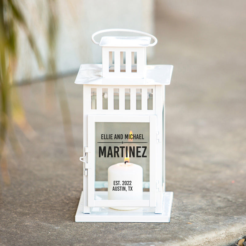 Personalized Wedding Lanterns