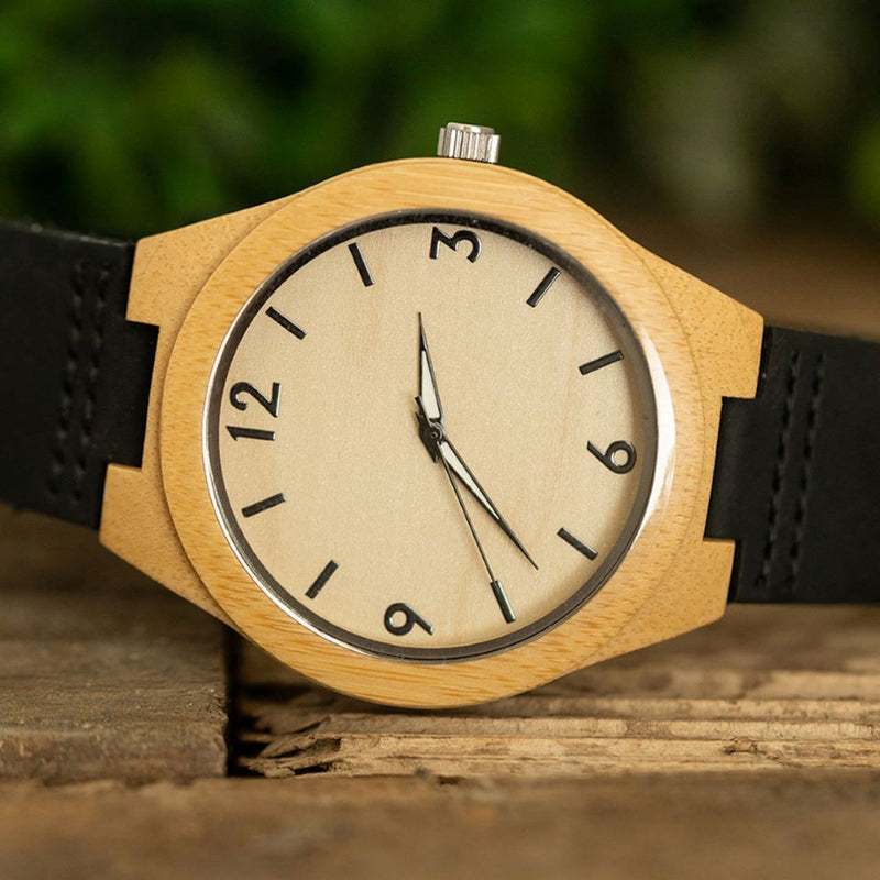 Personalized Wood Watches for Dad