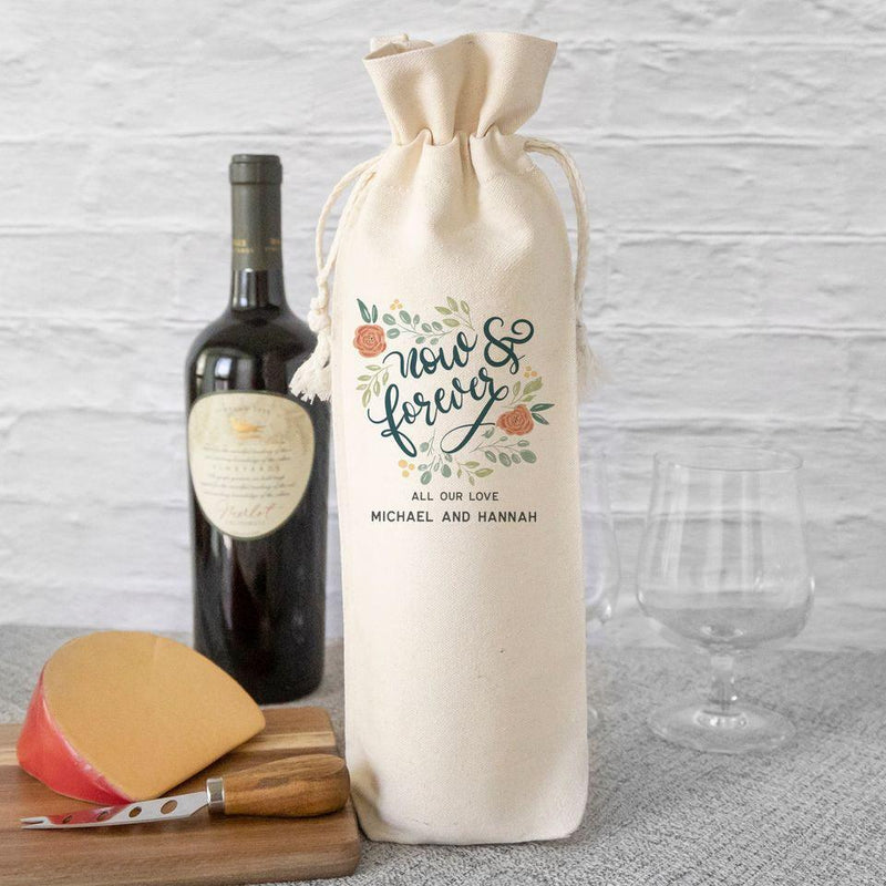 Personalized Wedding Wine Gift Bags