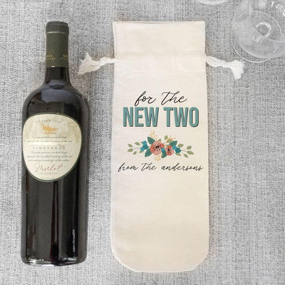 Personalized Wedding Wine Gift Bags