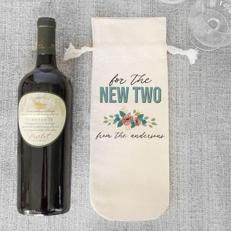 Personalized Wedding Wine Gift Bags