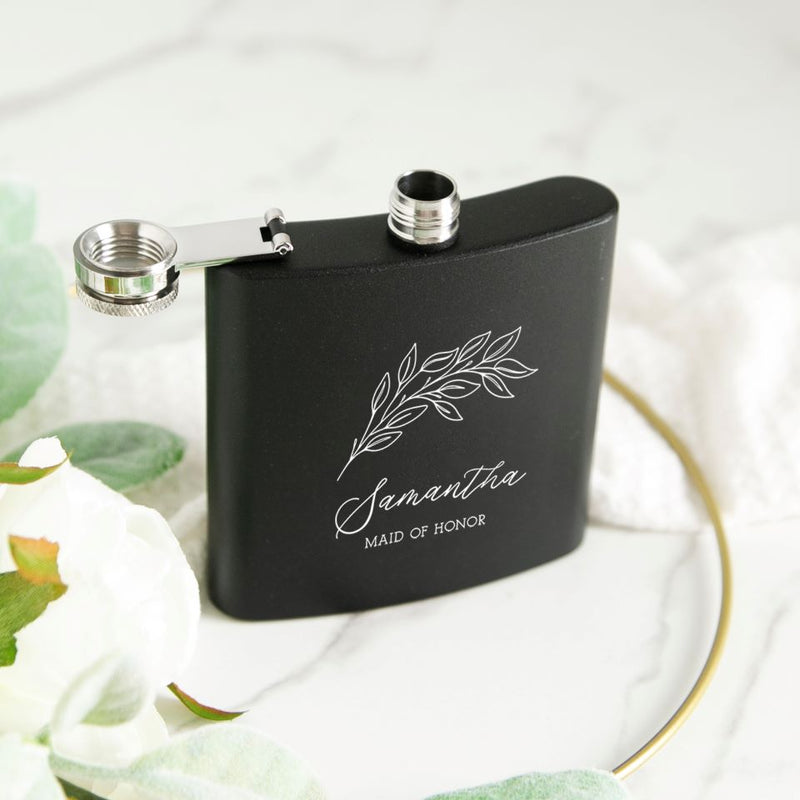 Personalized Flasks - Bridesmaid Proposal
