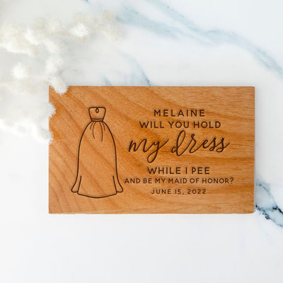 Personalized Bridesmaid Proposal Cards