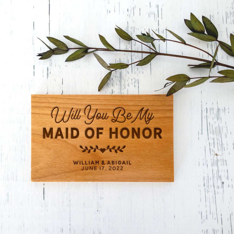 Personalized Bridesmaid Proposal Cards