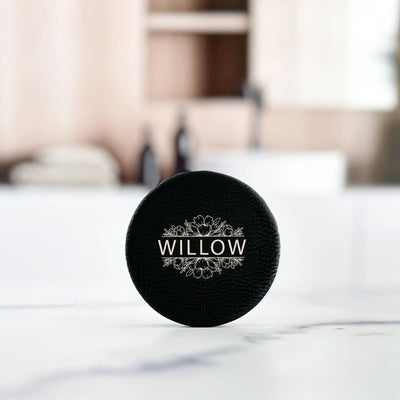 Personalized Leatherette Compact Mirror